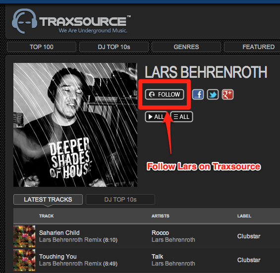 LarsOnTraxsource