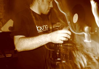 Lars Behrenroth DJing at Distillery, Leipzig - Germany