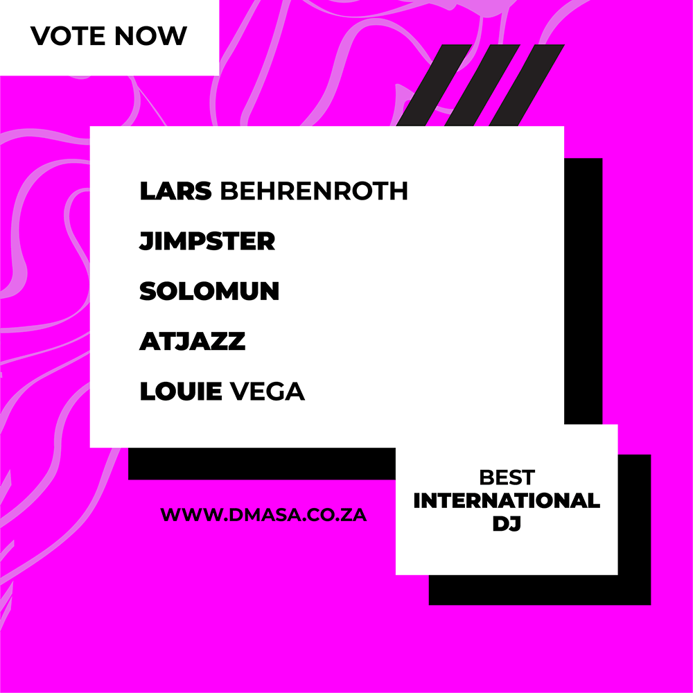 Lars Behrenroth nominated in two South African Dance Music Awards categories! Lars Behrenroth nominated in two South African Dance Music Awards categories!