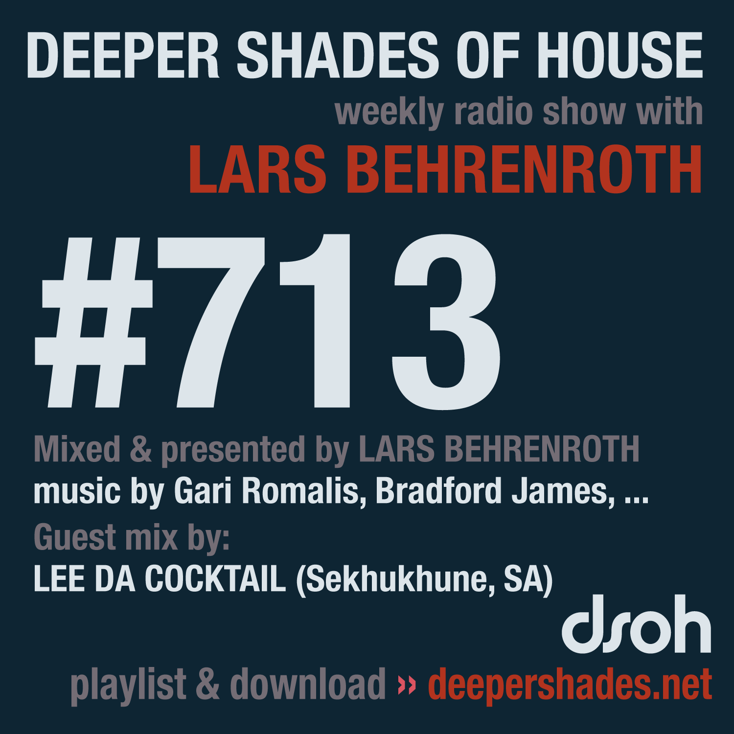 Deep House Radio Show Deeper Shades Of House 713