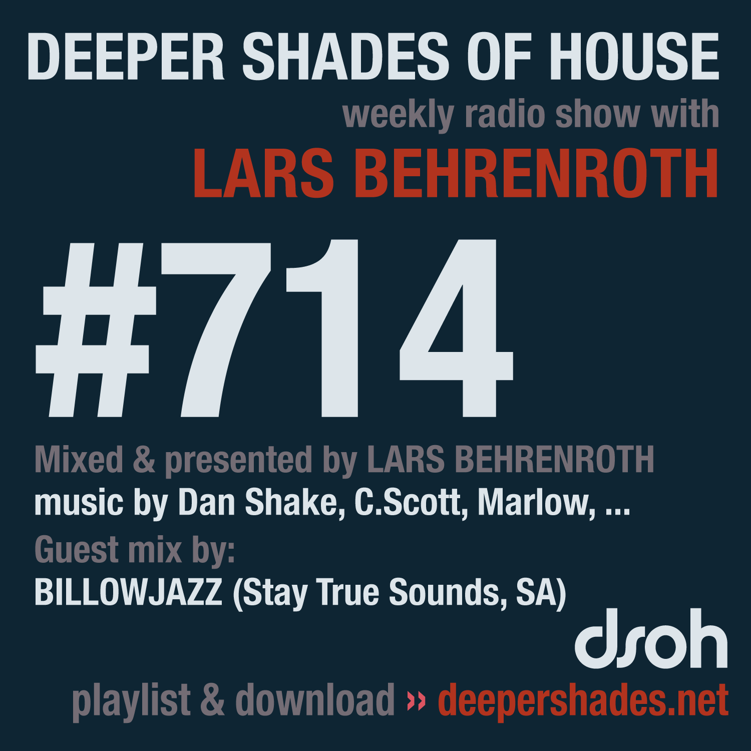 Deep House Radio Show Deeper Shades Of House 714