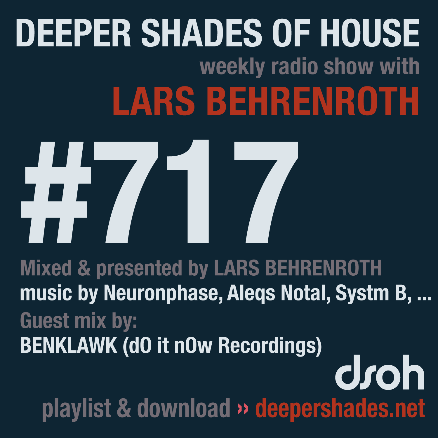 Deep House Radio Show Deeper Shades Of House 717