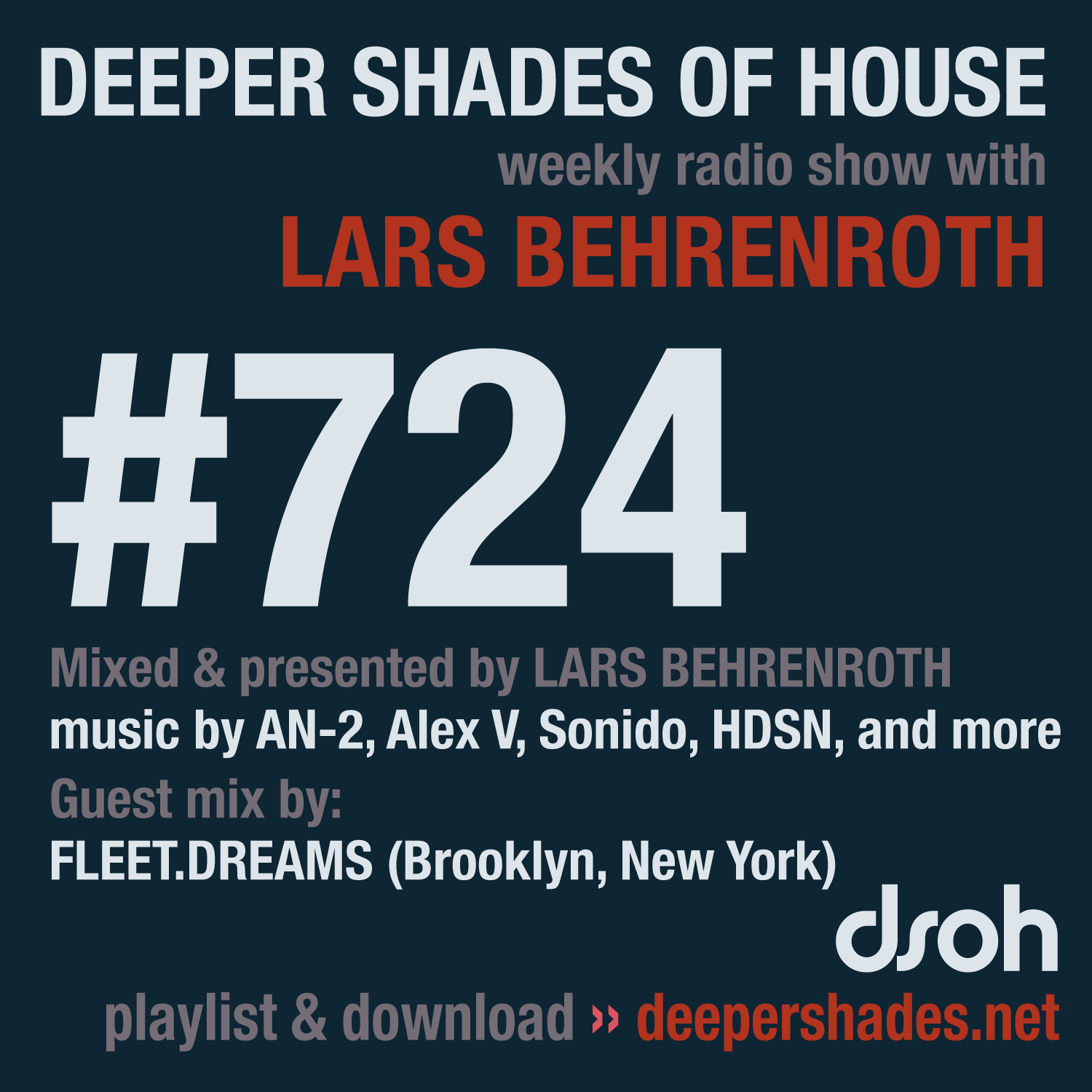 Deep House Radio Show Deeper Shades Of House 724