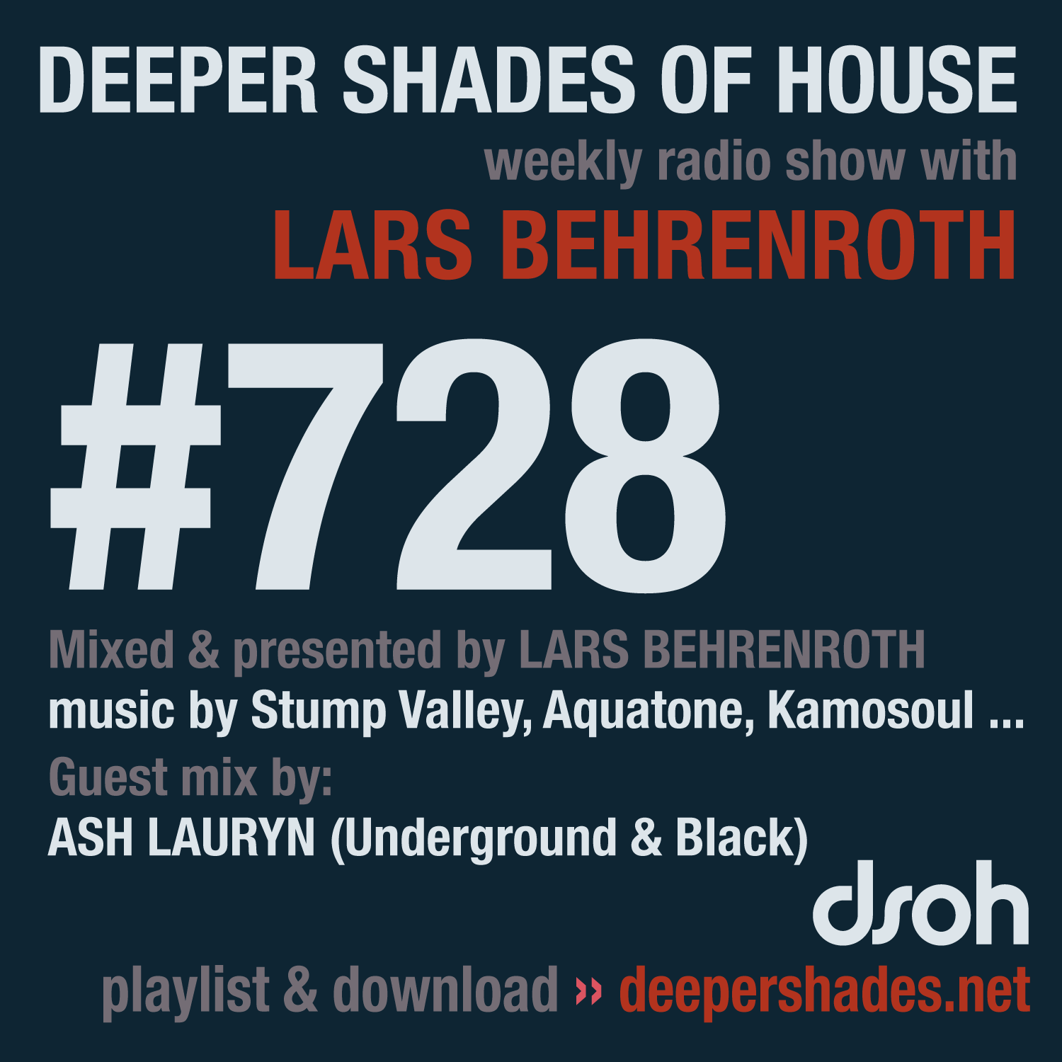 Deep House Radio Show Deeper Shades Of House 728