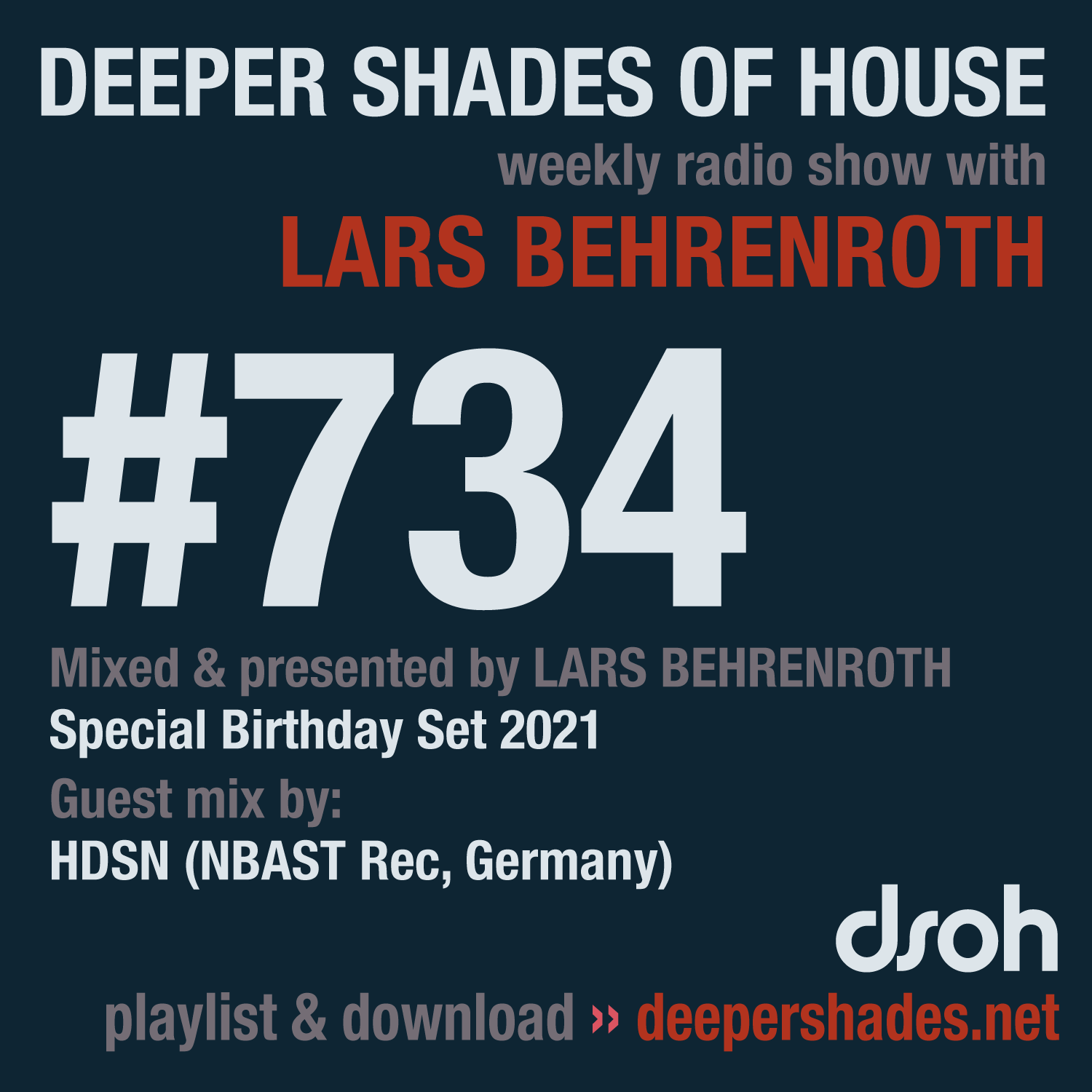 Deep House Radio Show Deeper Shades Of House 734