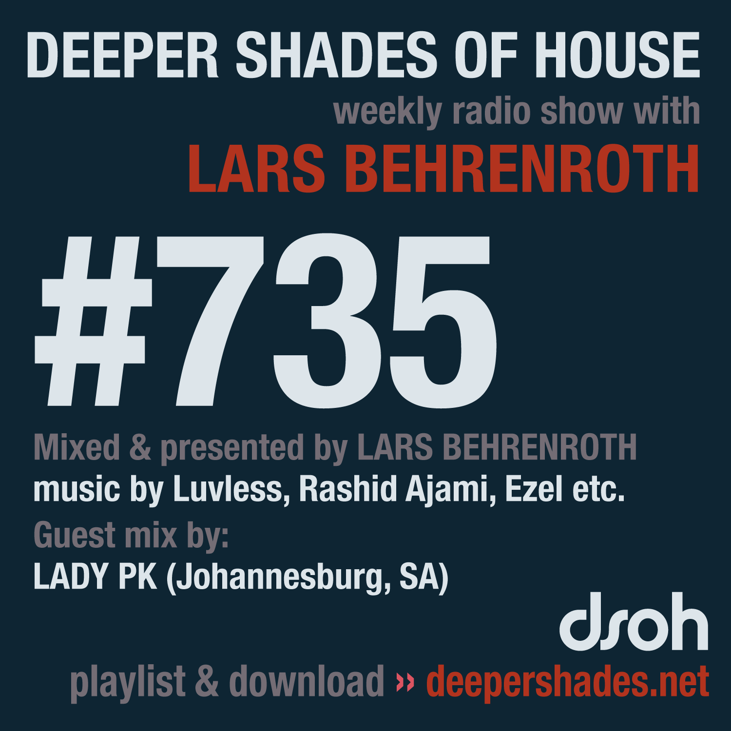 Deep House Radio Show Deeper Shades Of House 735