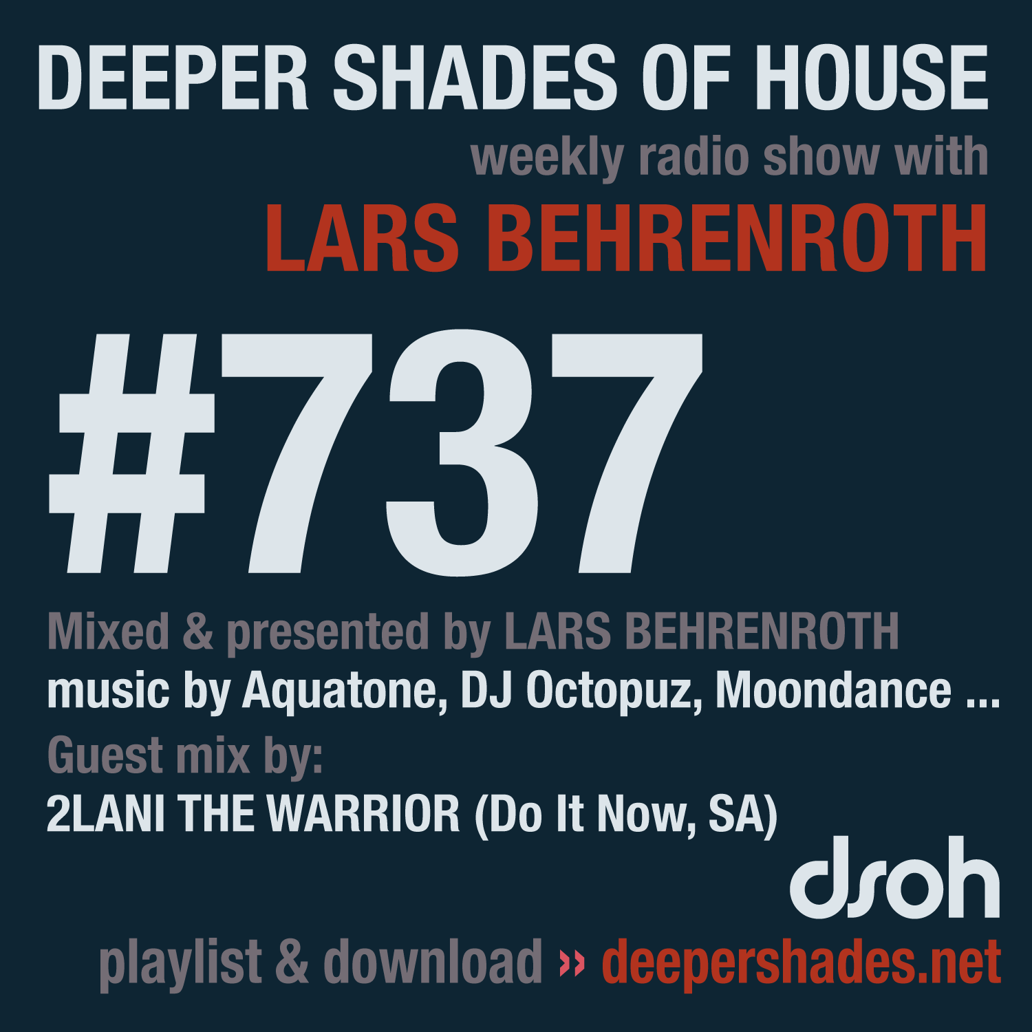 Deep House Radio Show Deeper Shades Of House 737