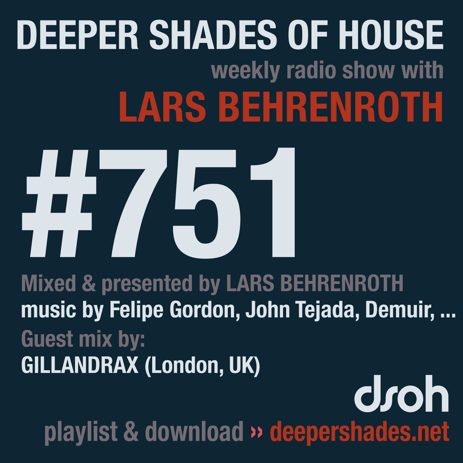 Deep House Radio Show Deeper Shades Of House 751