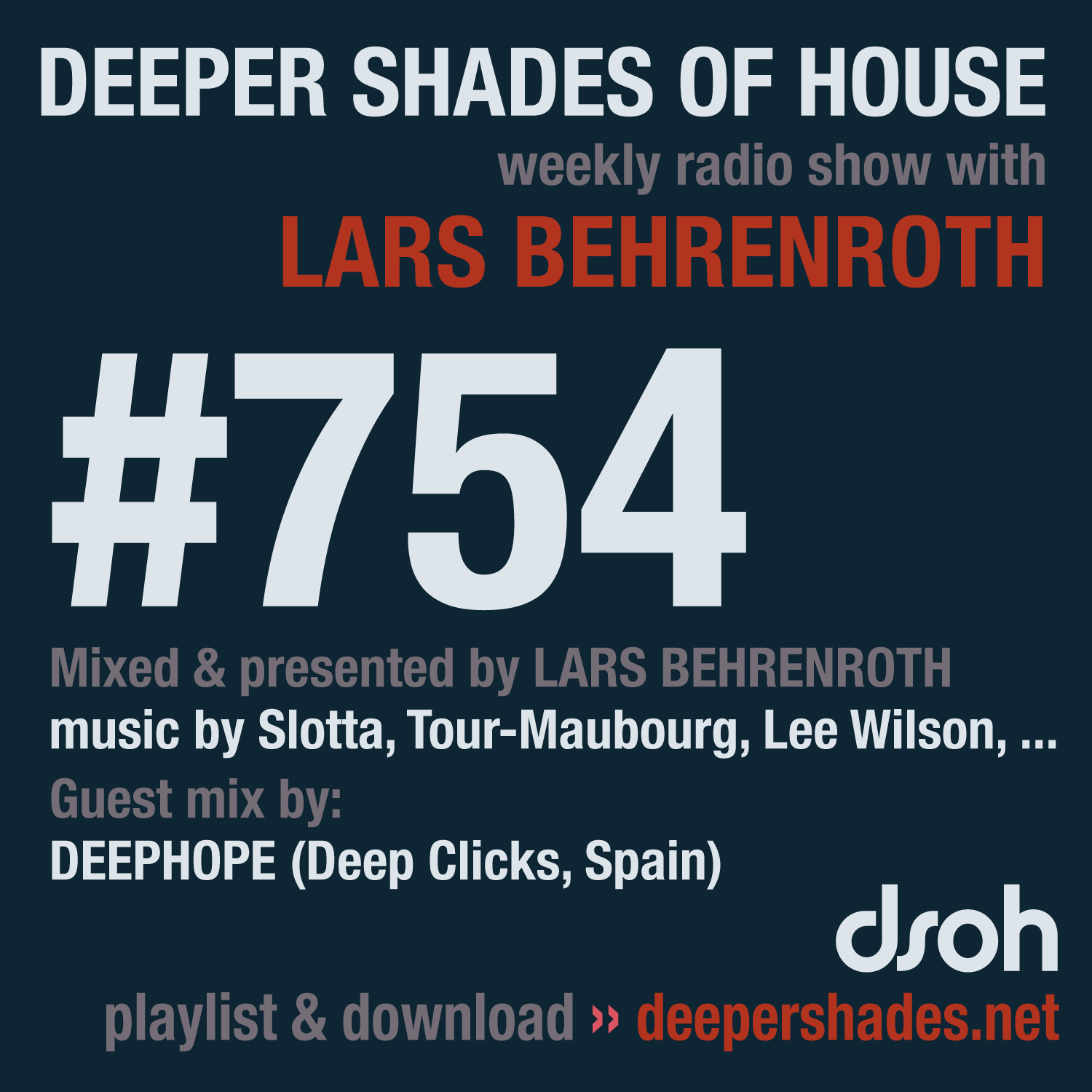 Deep House Radio Show Deeper Shades Of House 754