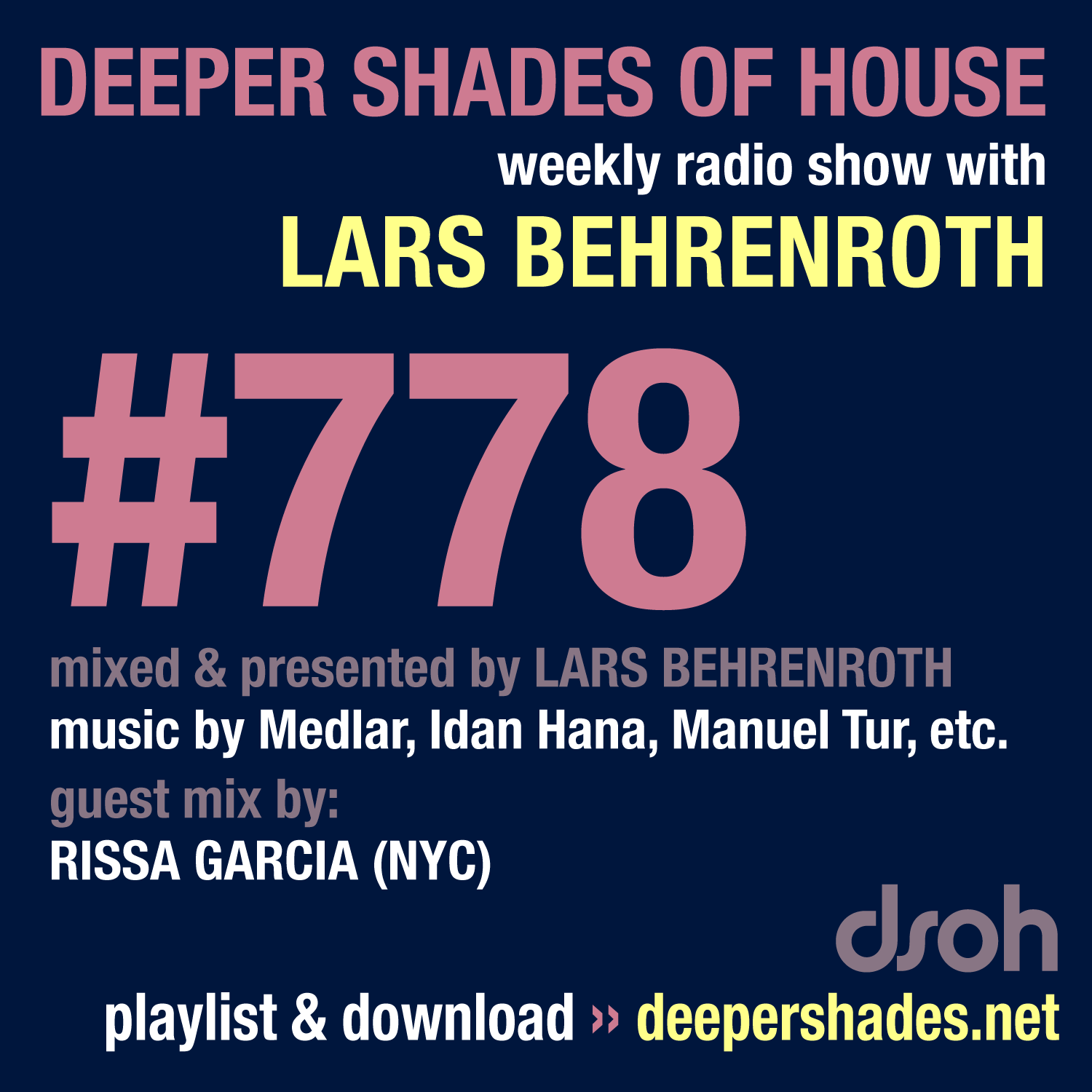 Deep House Radio Show Deeper Shades Of House 778