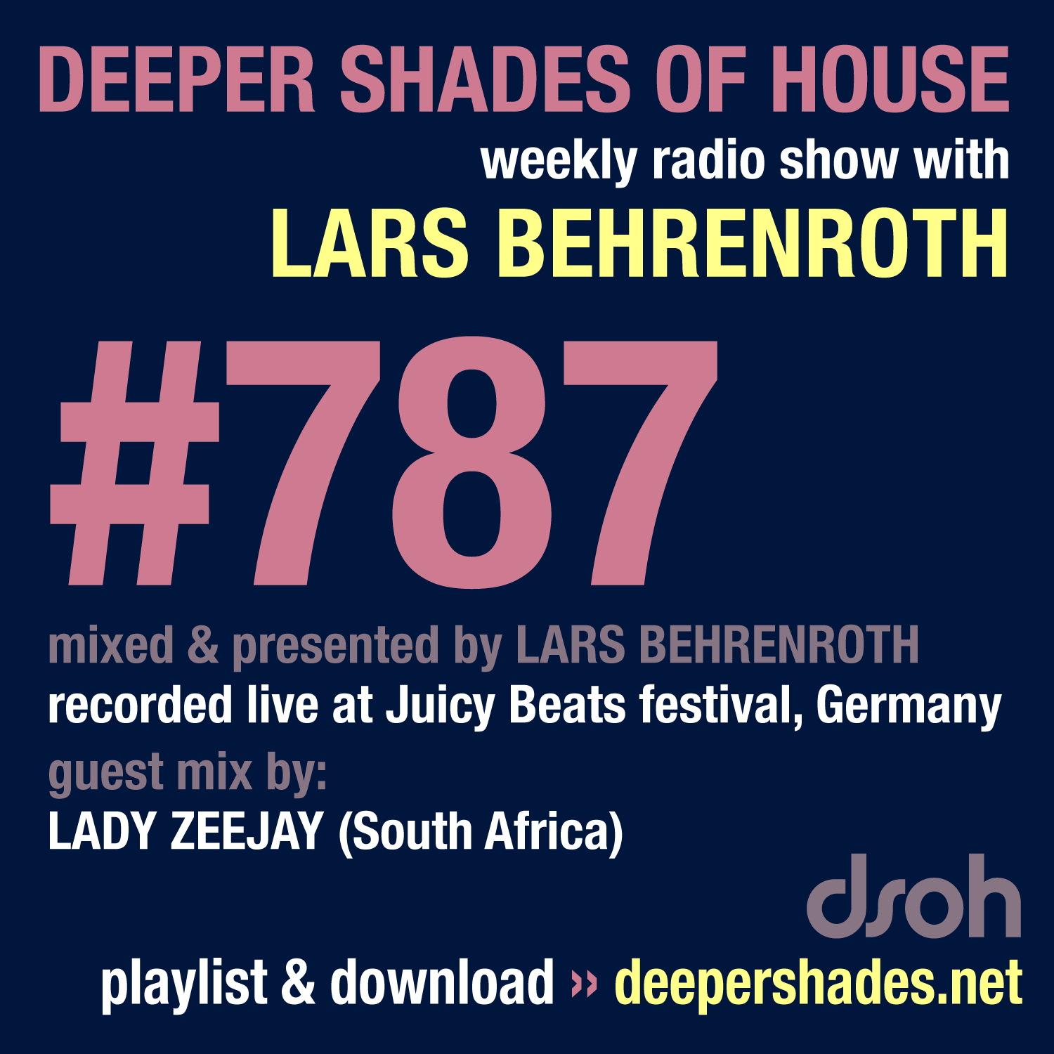 Deep House Radio Show Deeper Shades Of House 787