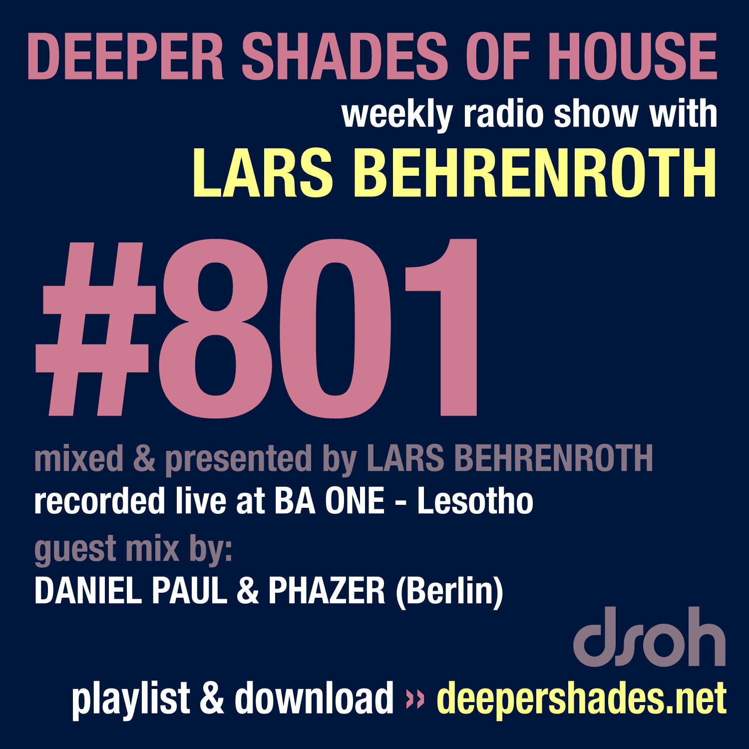 #801 Deeper Shades of House