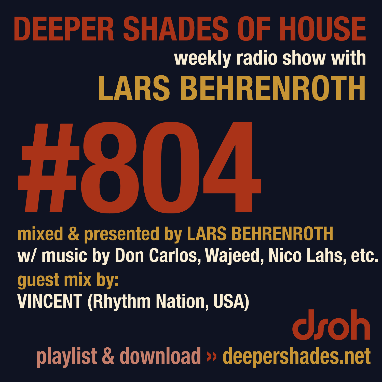 #804 Deeper Shades of House