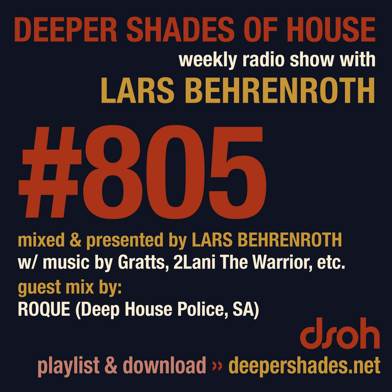 #805 Deeper Shades of House