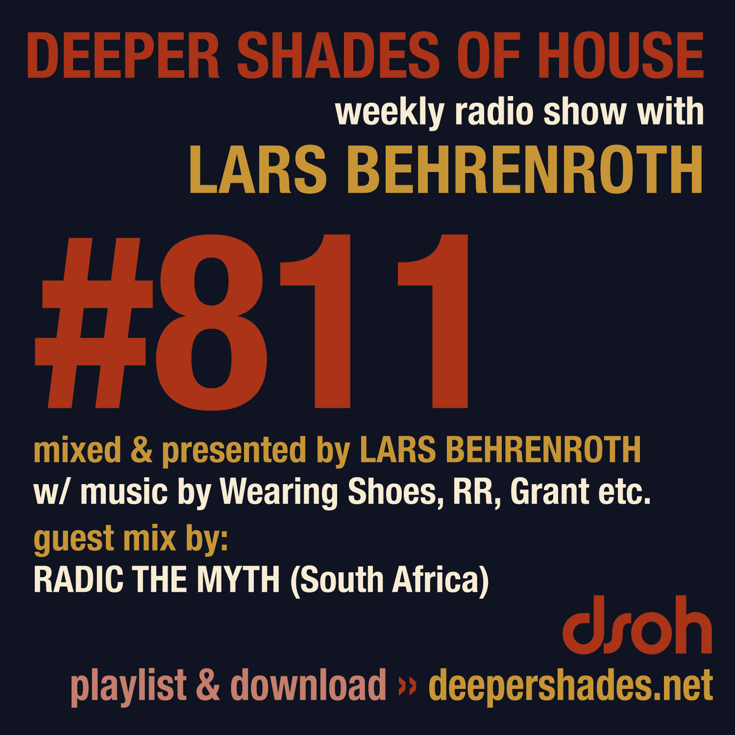 Deep House Radio Show Deeper Shades Of House 811