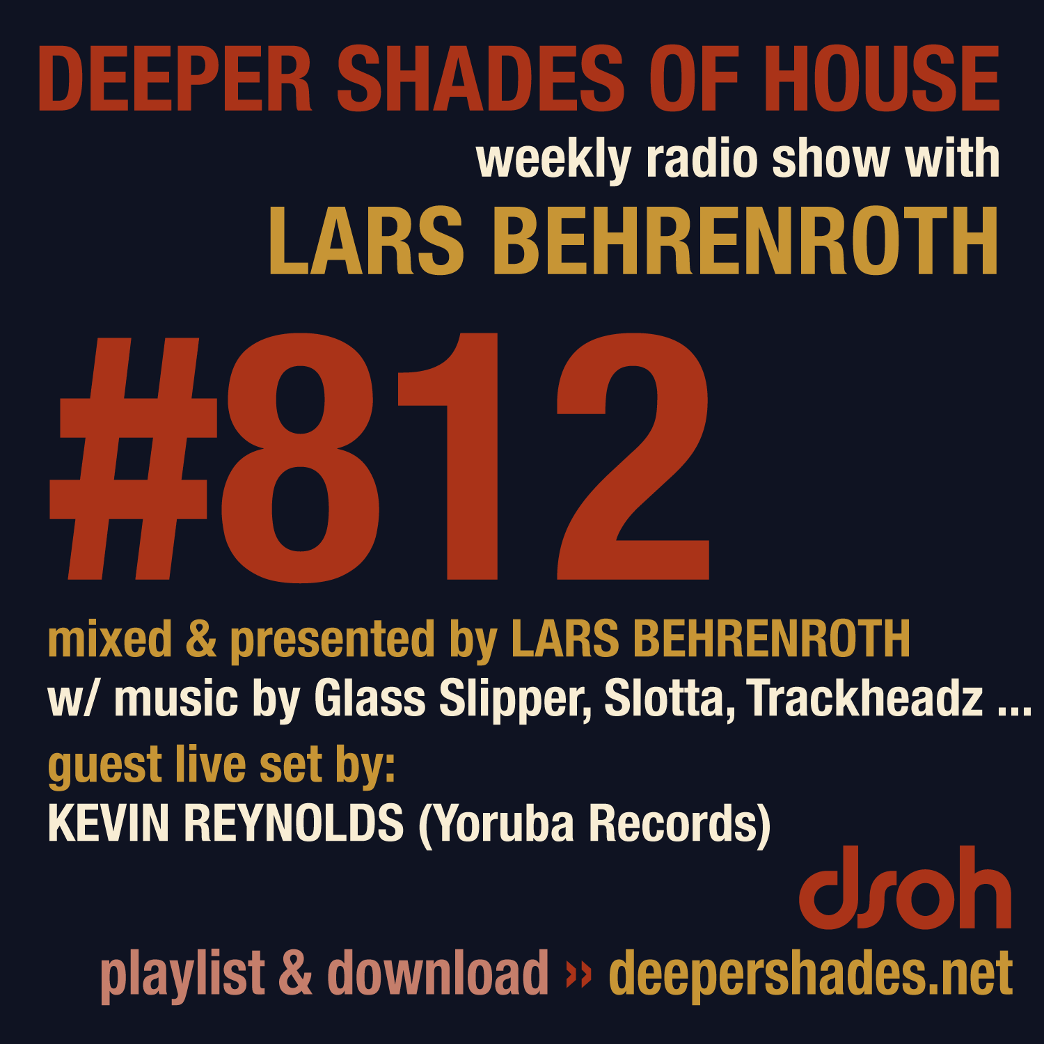 Deep House Radio Show Deeper Shades Of House 812