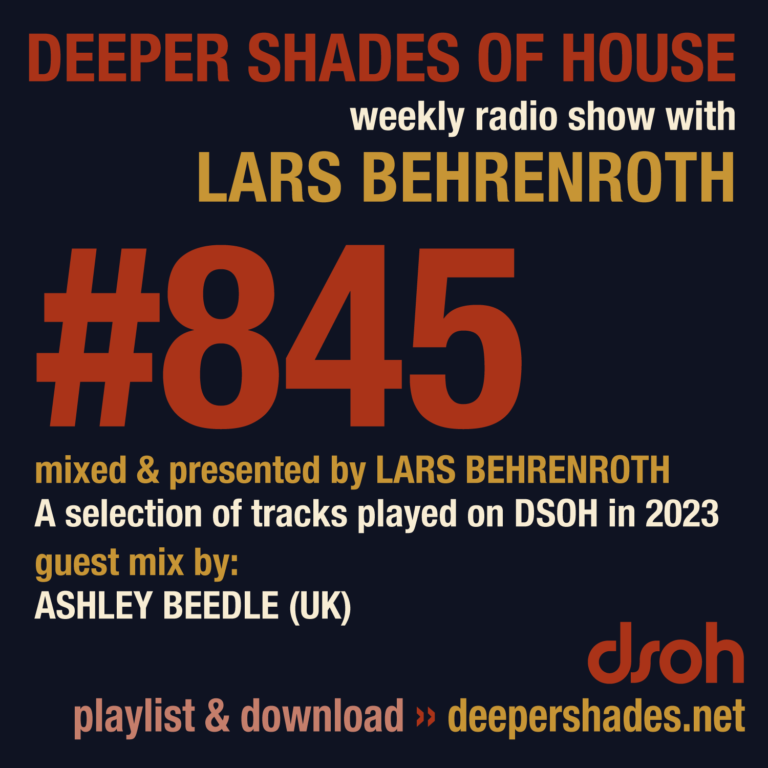 Deep House Radio Show Deeper Shades Of House 845