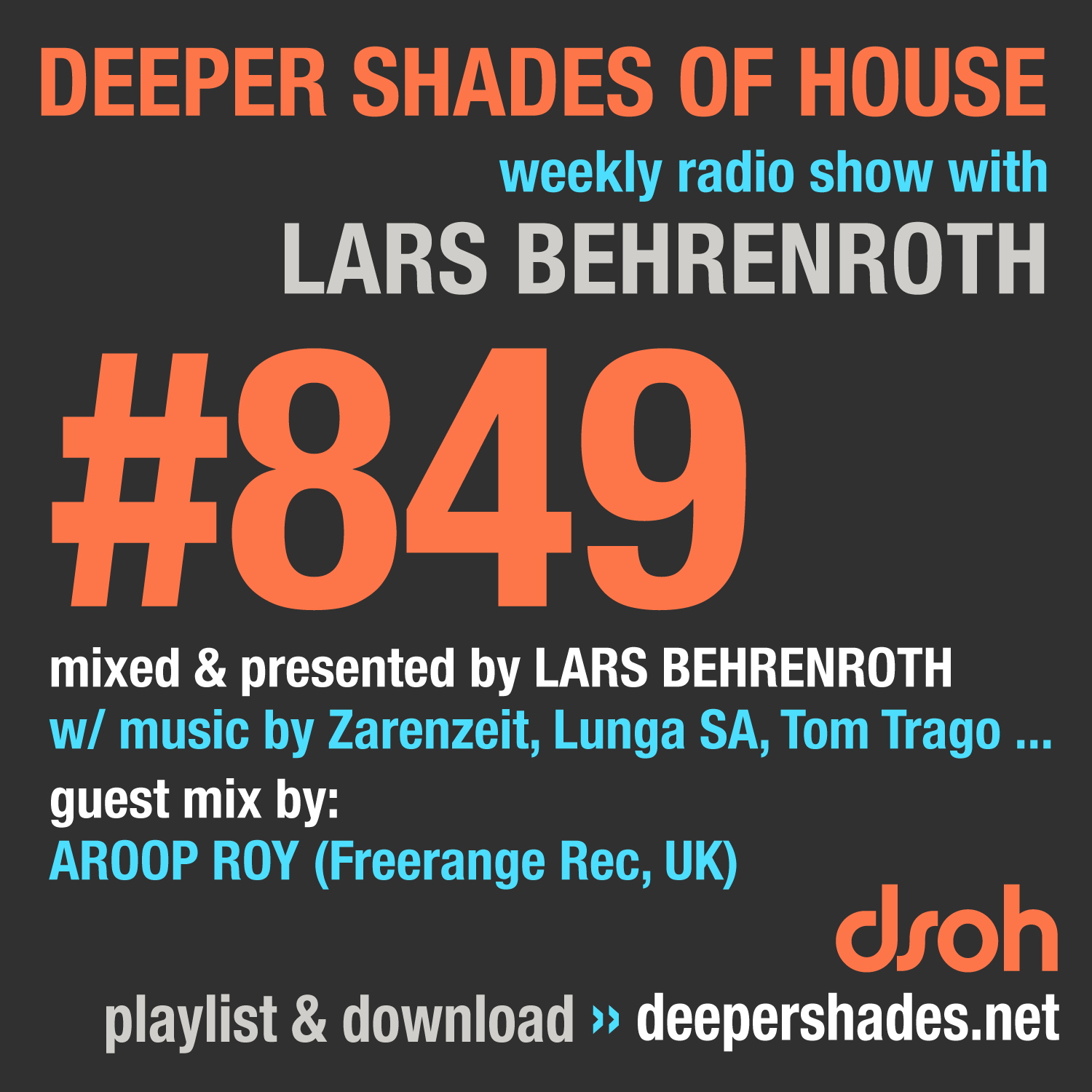 Deep House Radio Show Deeper Shades Of House 849