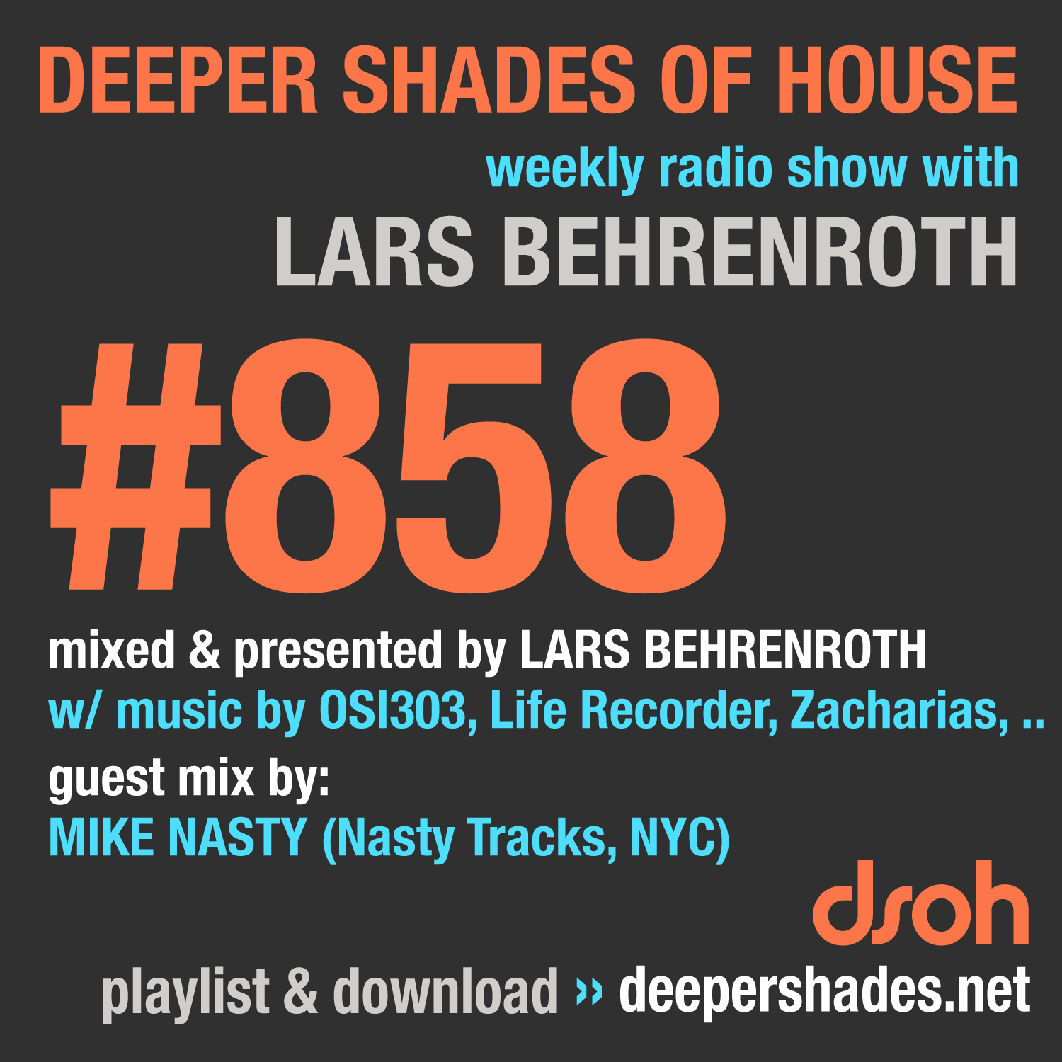 Deep House Radio Show Deeper Shades Of House 858