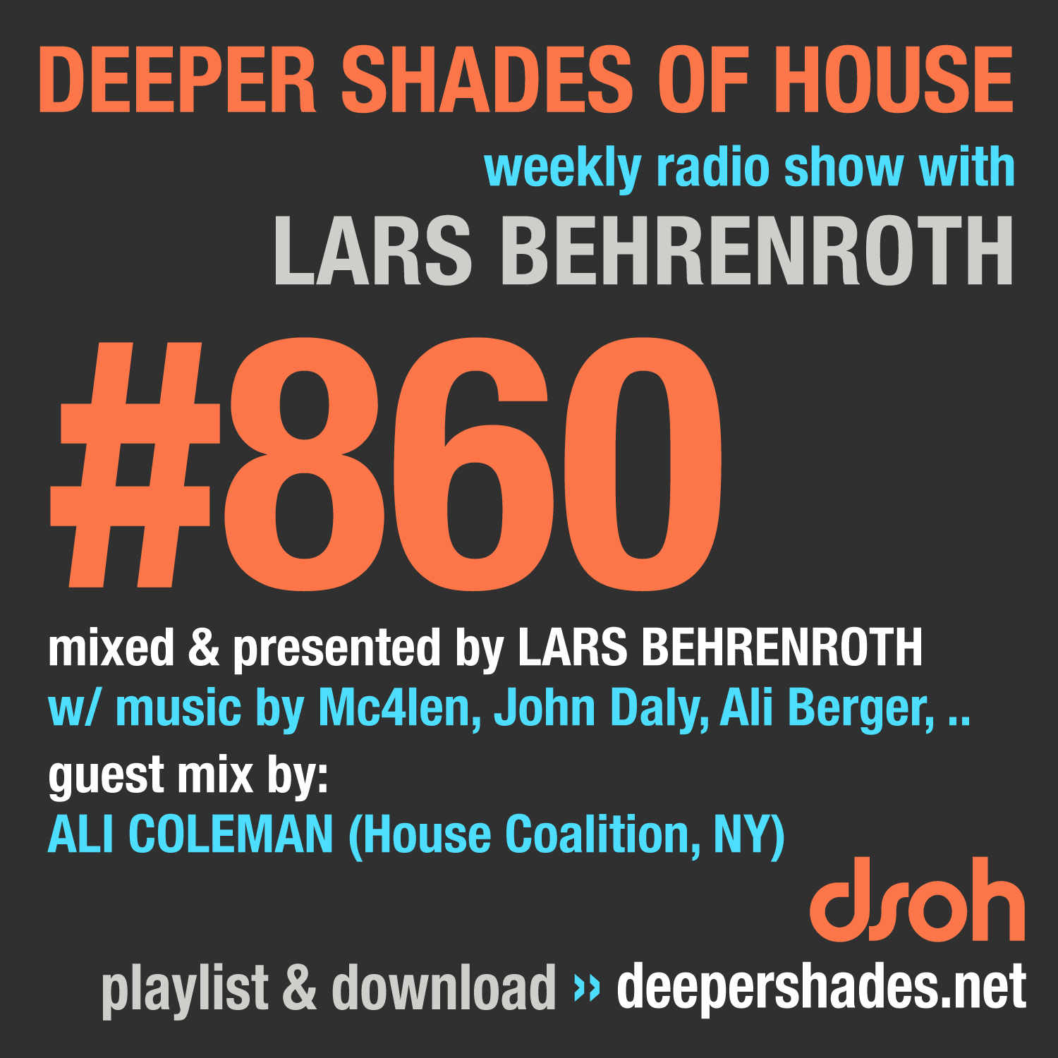 #860 Deeper Shades of House
