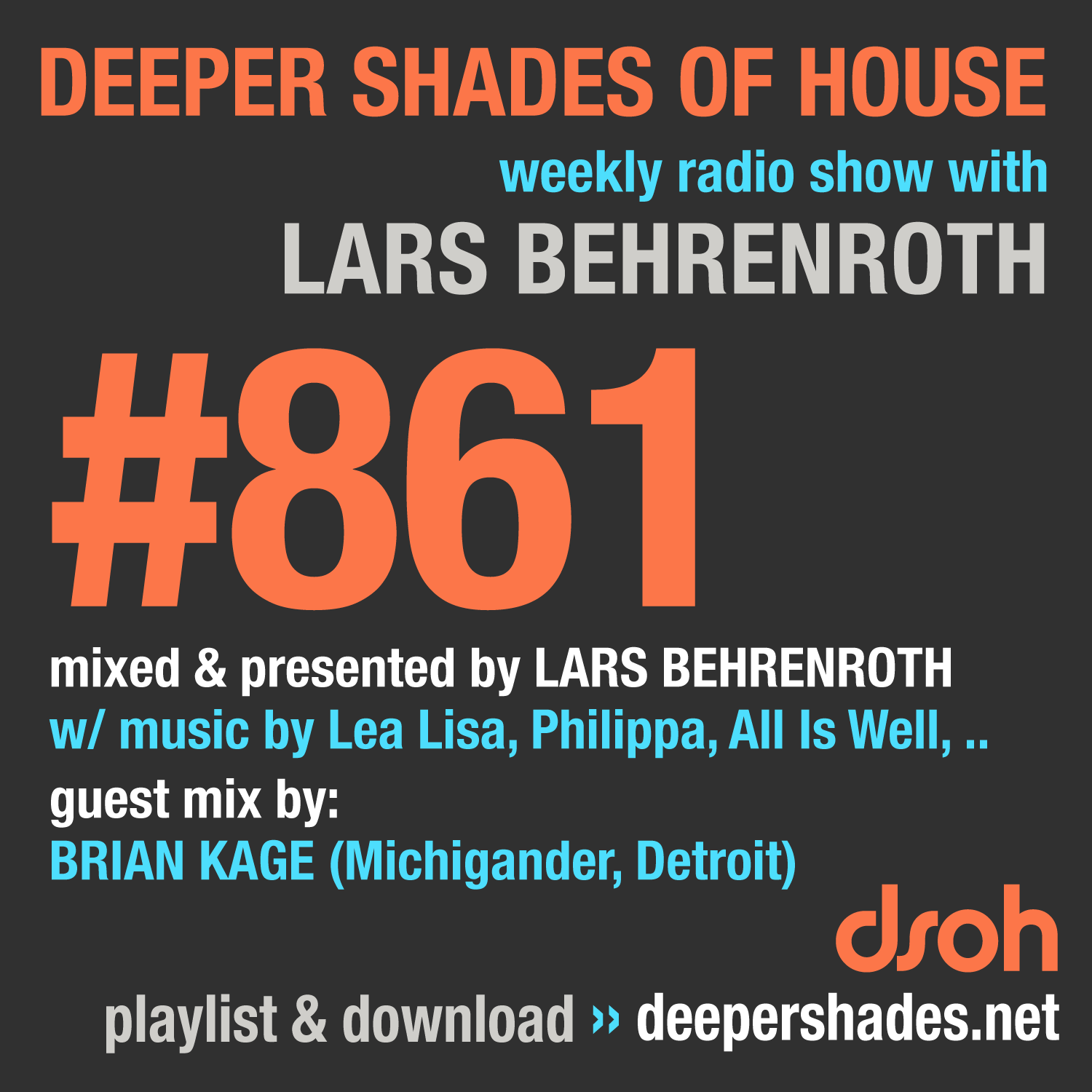 Deep House Radio Show Deeper Shades Of House 861