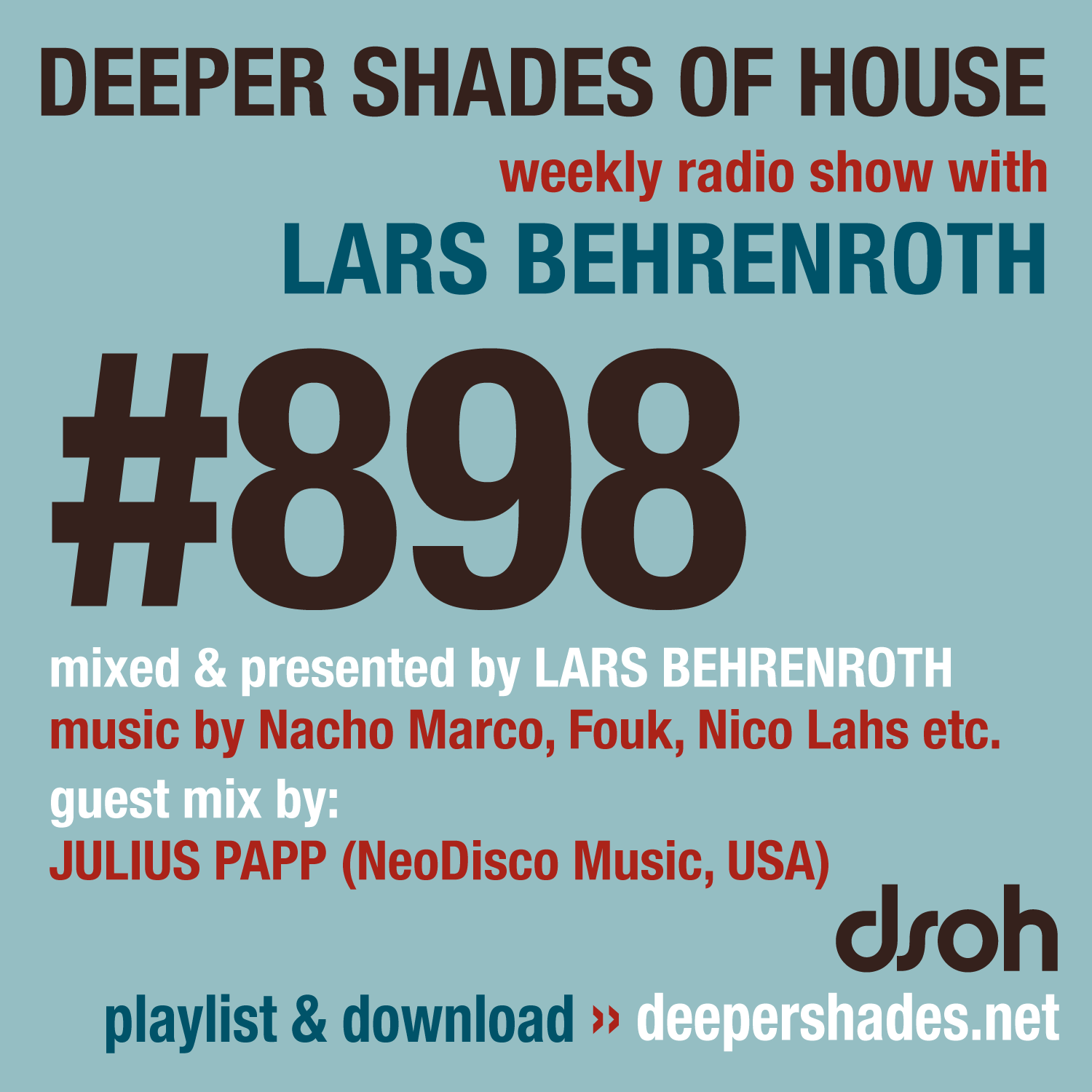 #898 Deeper Shades of House