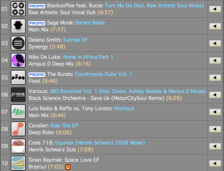Lars Behrenroth Traxsource Top 10 January 2009 Lars Behrenroth Traxsource Top 10 January 2009